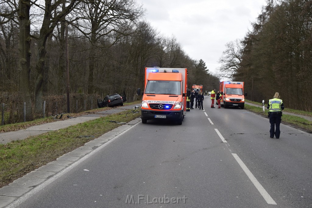 Schwerer VU Krad Pkw Koeln Porz Eil Grengeler Mauspfad P022.JPG - Miklos Laubert